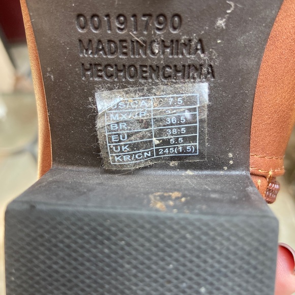 Tan Ankle Boots ALL OFFERS ACCEPTED! - Picture 7 of 7